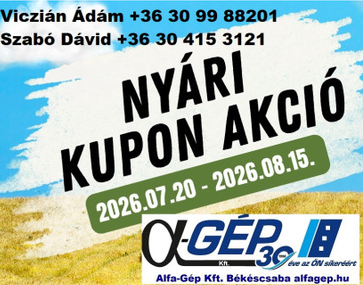 Nyári kupon akció